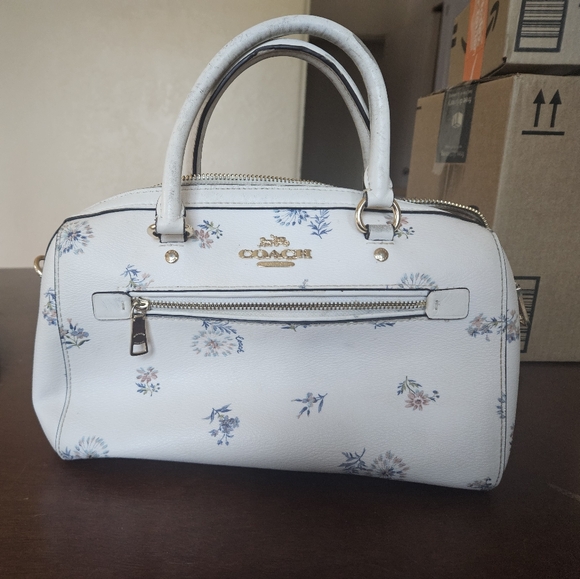 Coach Floral Rowan Bag - Picture 1 of 7
